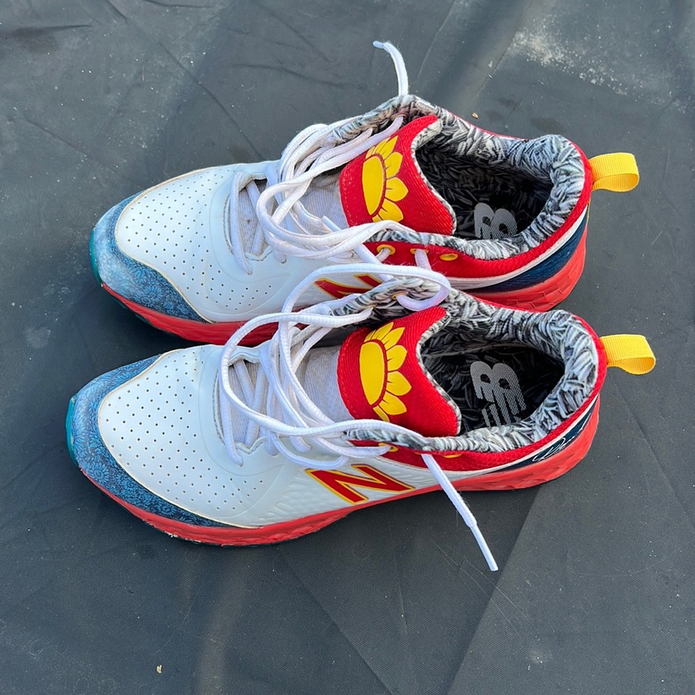 New Balance David Sunflower Limited Edition Fresh Foam Turf Sneakers